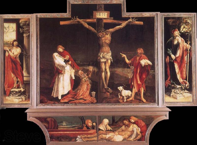 Grunewald, Matthias Crucifixion Spain oil painting art